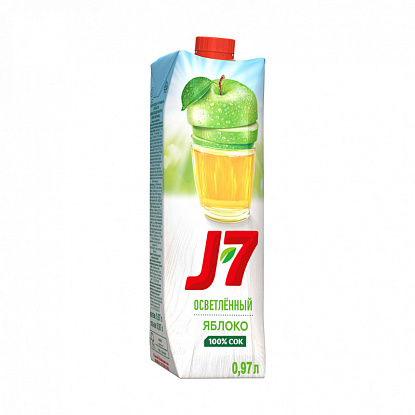 Сок J7 / "Джей Севен" яблоко 0.97л