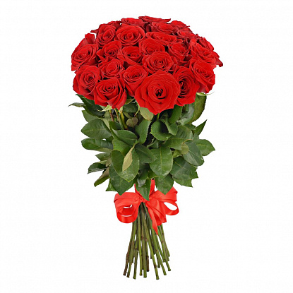 Роза красная (Эквадор) 80см