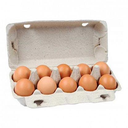 Яйцо куриное сорт первый "СТОЛОВОЕ" 10шт