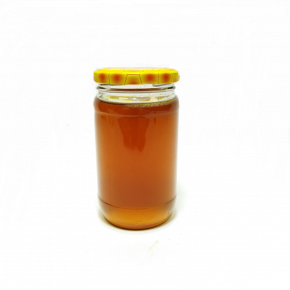 Мед натуральный в стеклянной банке 500гр